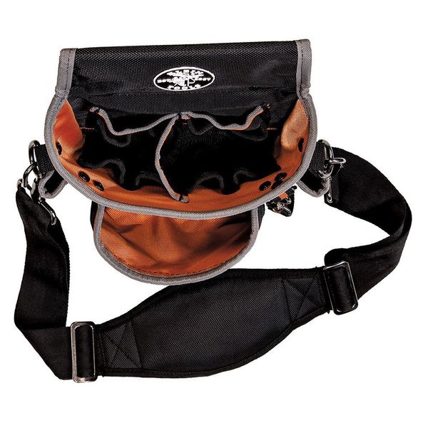 Black Ballistic Nylon 15 Pockets