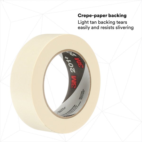 Masking Tape, Tan, Rubber, 1-27/64