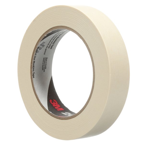 Masking Tape, Tan, 15/16 in. x 60 yd, PK36