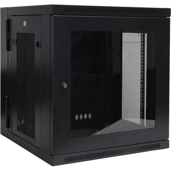 Rack Enclosure, 12U, 25 in H, 23.63 in W
