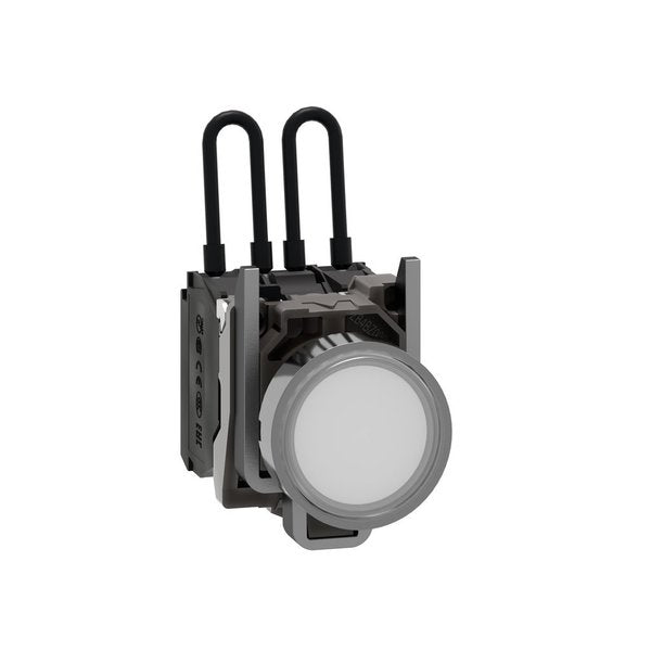 METAL PUSH-TO-TEST PILOT LIGHT 110 120V