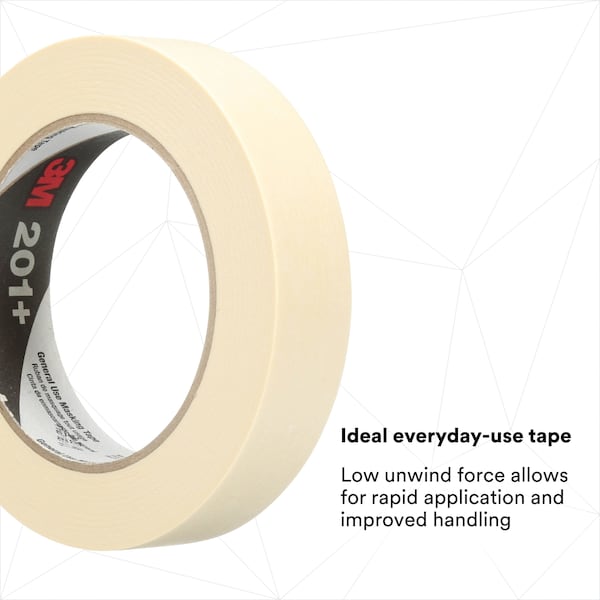 Masking Tape, Tan, Rubber, 24mm W
