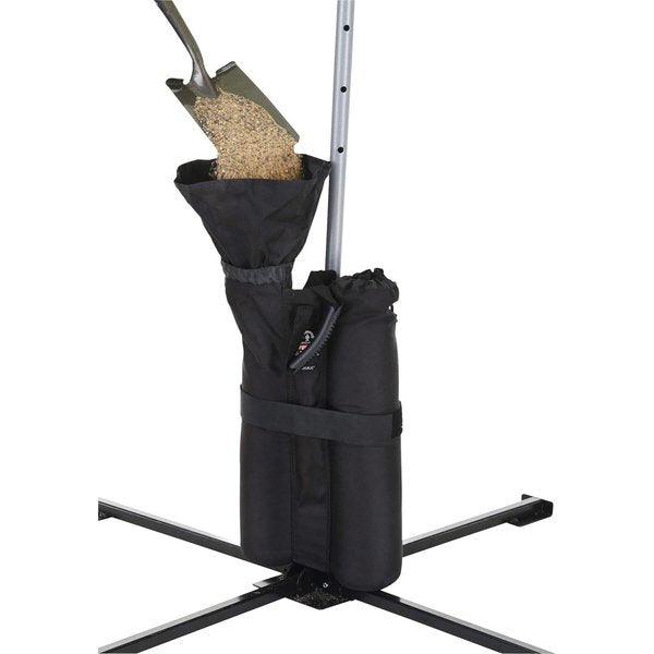 Tent Weight Bags - Set of 2Black