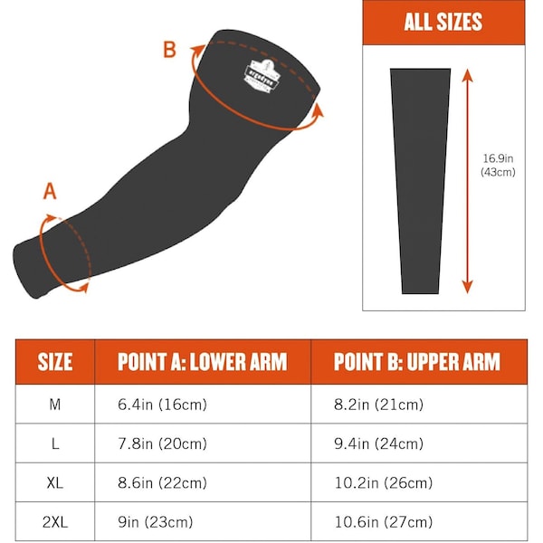 Protective Sleeve, Polyester/Spandex, L