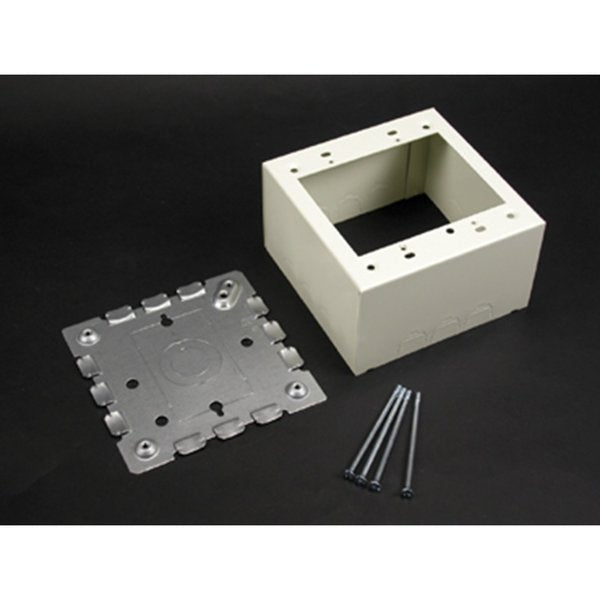 Extra Deep Device Box, Ivory, Steel, Boxes