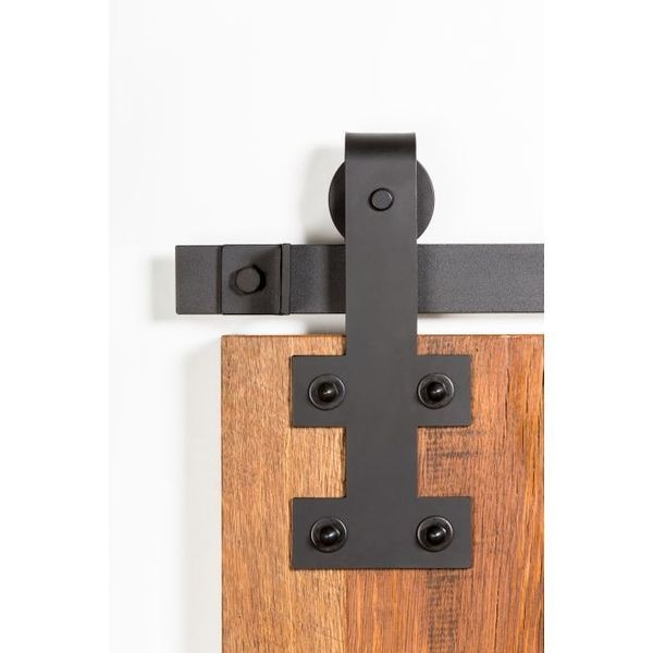 Flat Black Barn Door Hardware 0120-0050 00