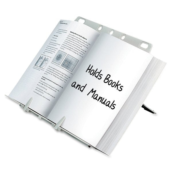 Bookstand, Lift Easel Desktop, Platinum