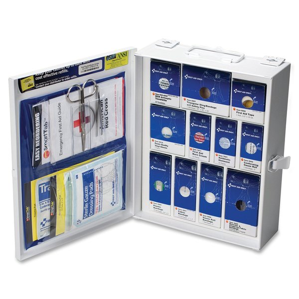 Bulk First Aid kit, Metal, 25 Person
