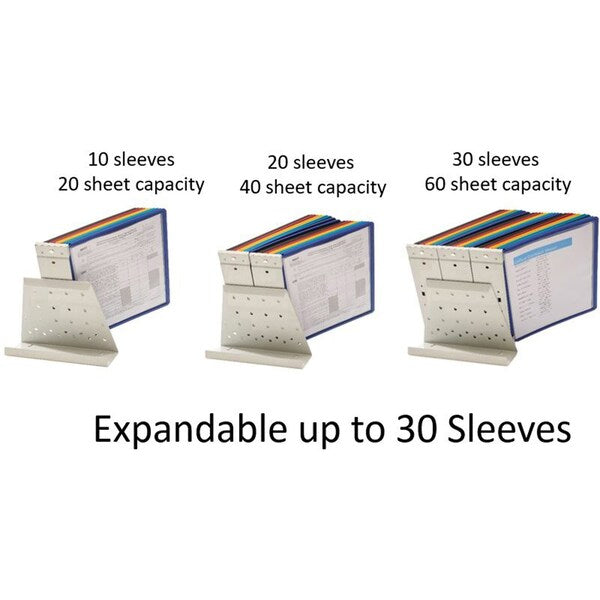 Desk Ref Sys, 10 Panels, Expndbl 60 Views