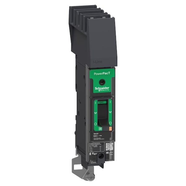 PowerPact B Circuit Breaker, 40A, 1P, 34, 40 A, 240V AC, 1 Pole, I-Line Mounting Style, BD 040 Series