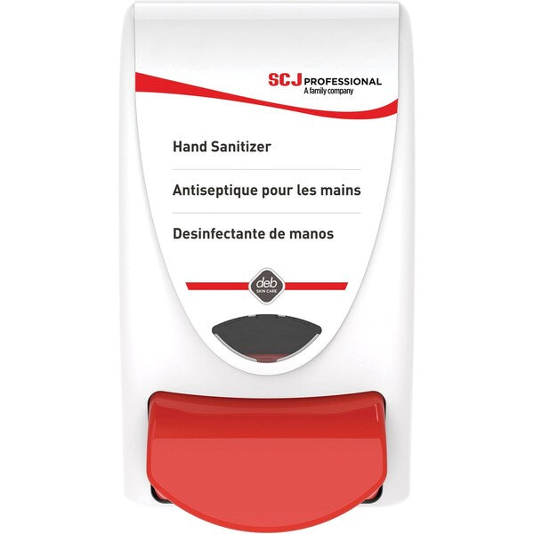 Hand Sanitizer Disp, WH, 1 L, 4 5/8 inD