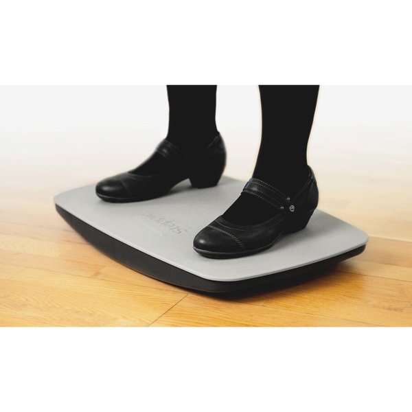 Balance Board, Plastic, Gray, 14-1/2 in. D