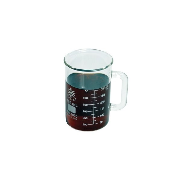 Borosilicate Glass Beaker Mug, 400 mL