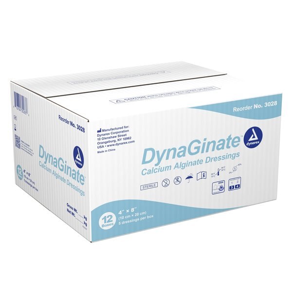 DynaGinate Calcium Alginate Dressi, PK60