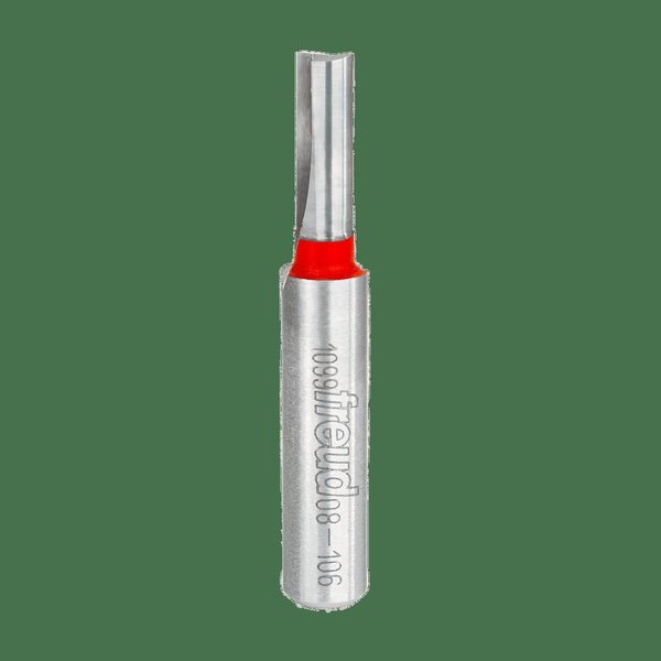 Double Flute Straight Bit with 3/8