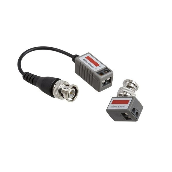 CCTV Balun, BNC Male and BNC Pigtail, PR
