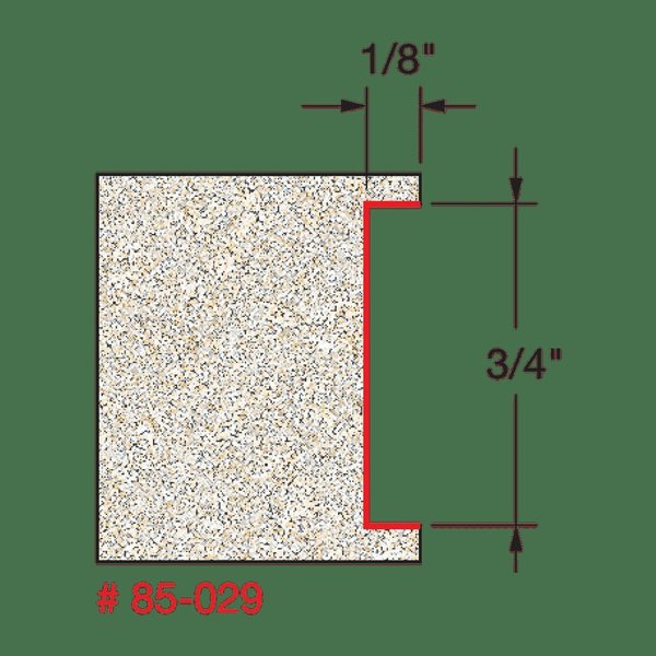 Depth Inlay Bit, 1/8