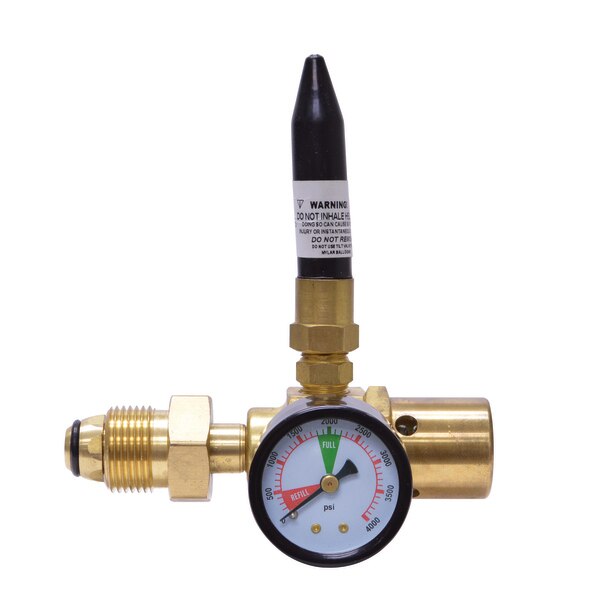 Fast-Flo Deluxe Balloon Regulator, Gauge