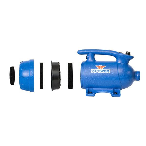 3 HP, 150 CFM, 12 Amps, Variable Speed Professional Force Air Pet Dryer with Heat