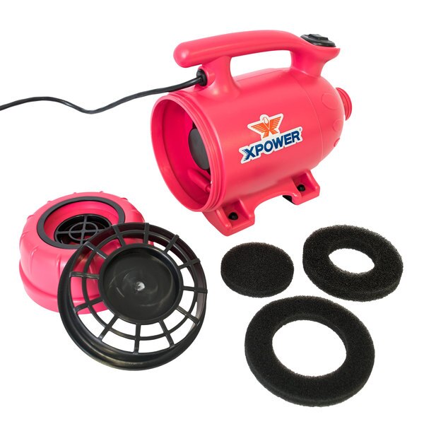 2 HP, 100 CFM, 8 Amps, 2-in-1 Pro-At-Home Force Air Pet Dryer + Vacuum
