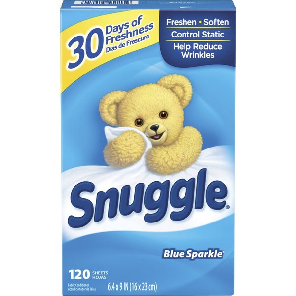 SNUGGLE Box Dryer Sheets, 6 pack, 120 Sheets/ Pack