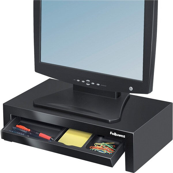 Monitor Riser, Black/Pearl