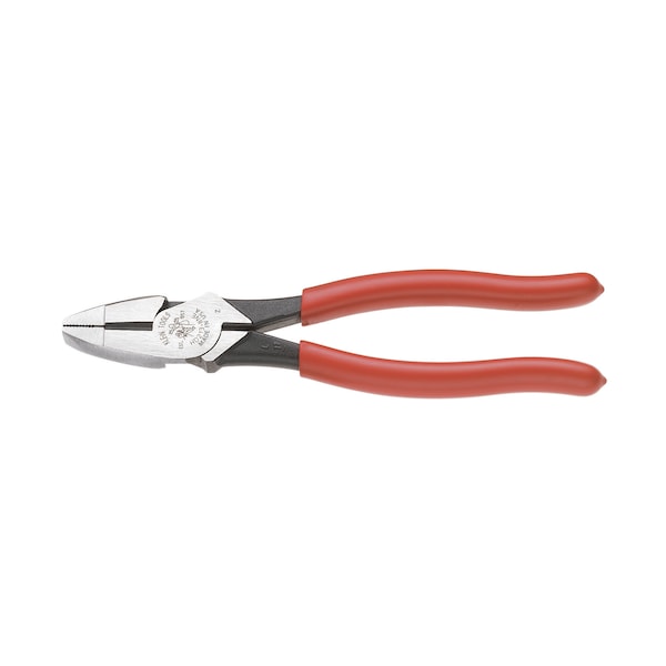 9 1/2 in Linemans Plier High Leverage, Steel