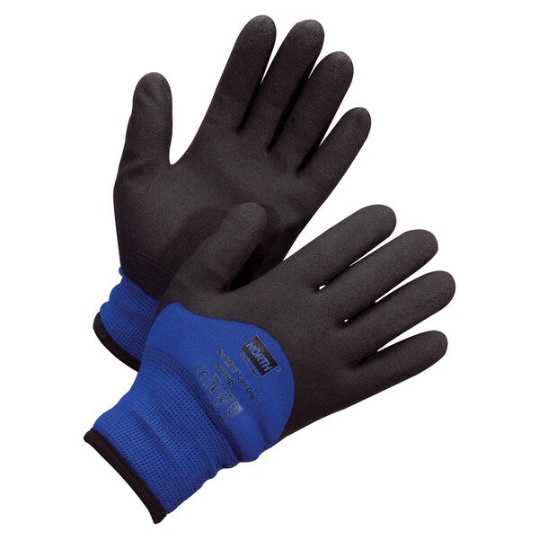 Cut Resistant Coated Gloves, 2 Cut Level, PVC, L, 1 PR