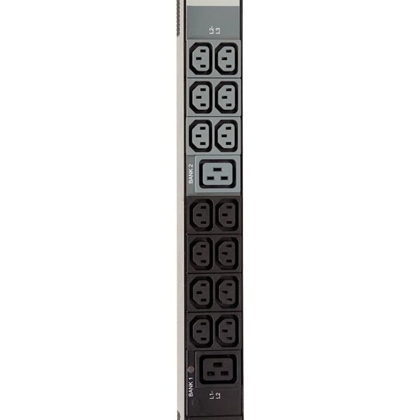 PDU, 3-Ph, Monitored, 10kW 3, 42 C13, 6C19, 0U