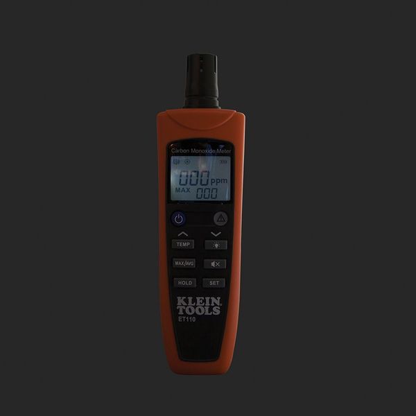 Carbon Monoxide Detector with Carry Pouch and Batteries