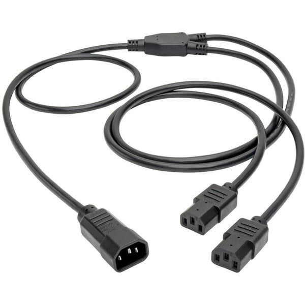 Power Cord, C14 to C13, 10A, 18AWG, 6ft