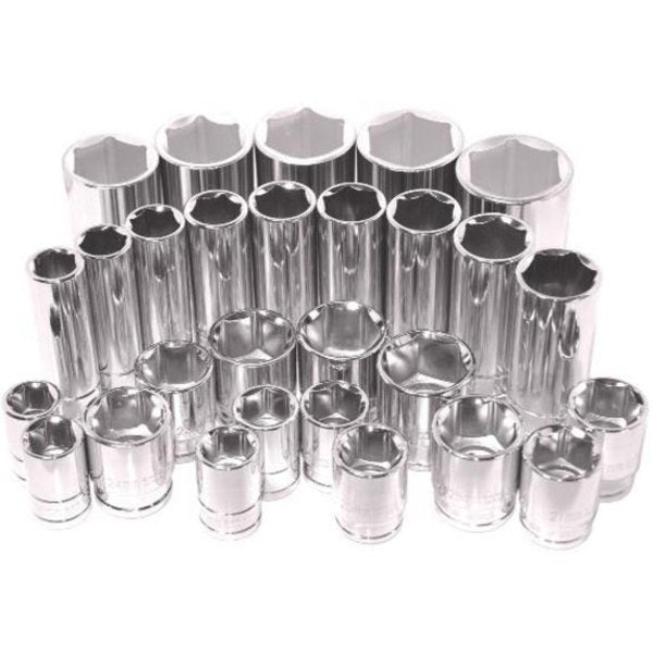 1/2 in Drive, 22mm 6 pt Metric Socket, 6 Points