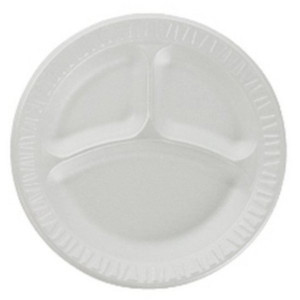 Foam, Plate, Round, 9