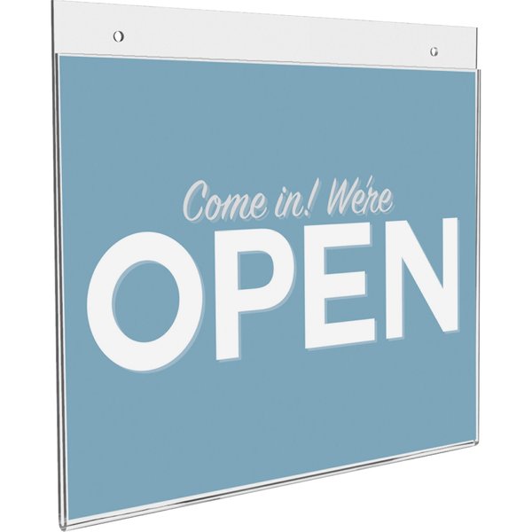 Wall Signholder, Horizontal, 11