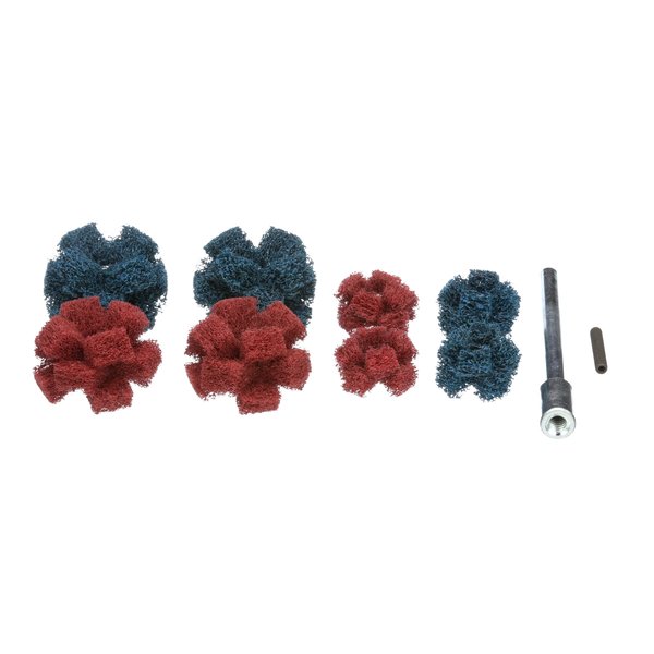 Standard Abrasives Cross Buff Kit 260013, 1/pk