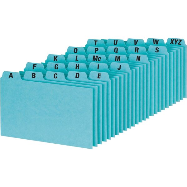 A-Z Tab Index Card Guides, 6