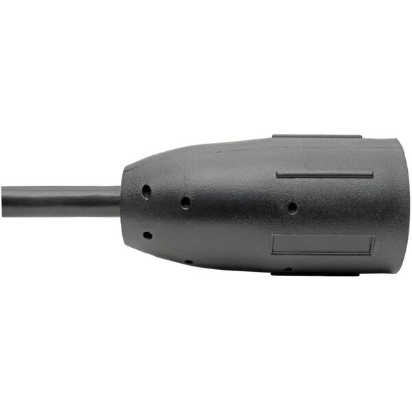 Power Cord, HD, 5-15P-L5-15R, 15A, 14AWG, 1ft