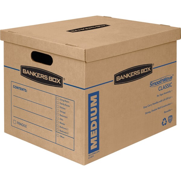 Moving Box, 14x15x18 in, PK8