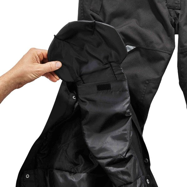 Thermal Bib Overalls, Black, 2XL