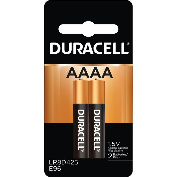 Coppertop AAAA Alkaline Battery, 1.5V DC, 2 Pack