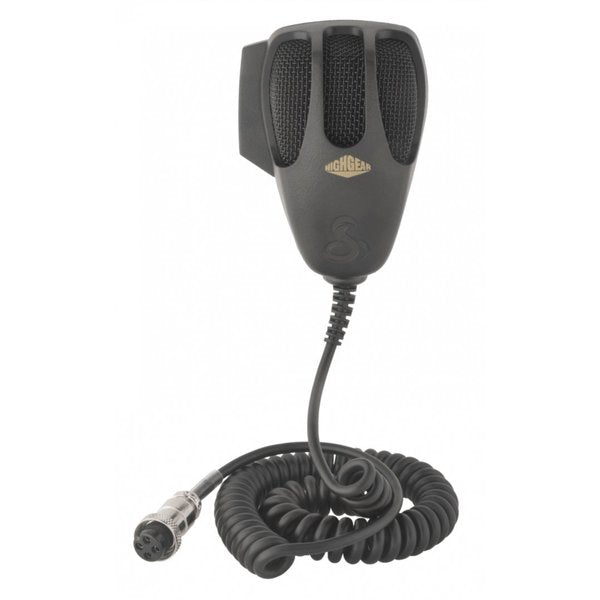 CB Mic, 9 ft. L Cord, 4 Pin Connector