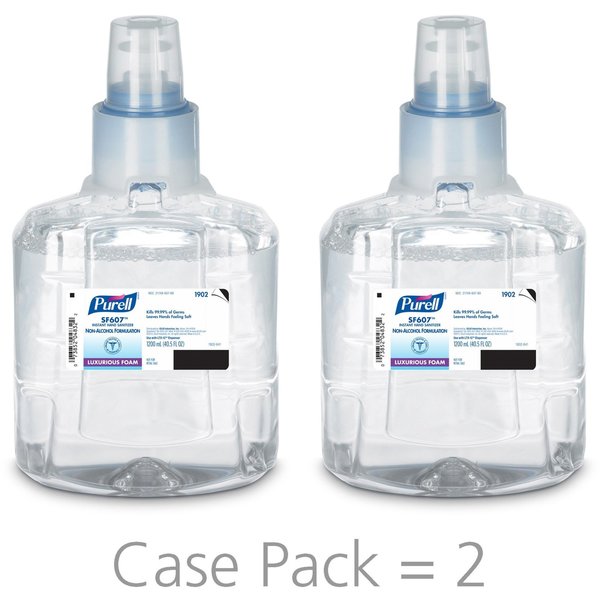 SF607â¢ Hand Sanitizer, Foam, 1200mL LTX-12 Refill, PK2