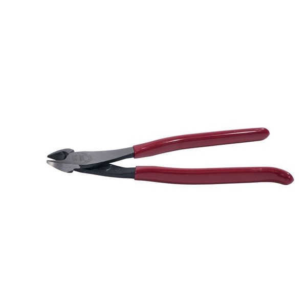 9 1/4 in High Leverage Diagonal Cutting Plier Standard Cut Oval Nose Uninsulated