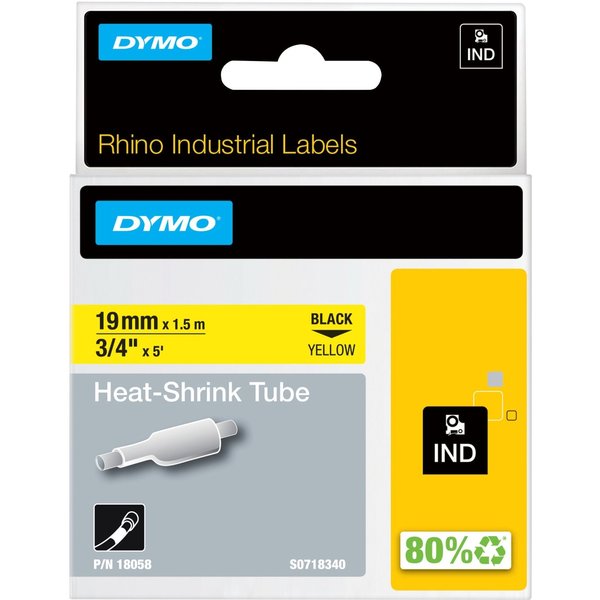 RHINO (R) Heat Shrink Tube Label 3/4