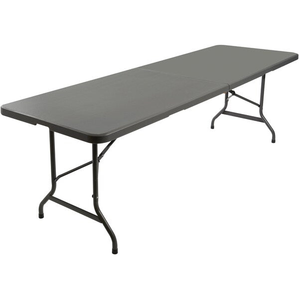 Rectangle IndestrucTableÃÂ® Classic Folding Table, Charcoal - 30