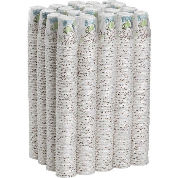 Disposable Cold/Hot Cup 8 oz. White, Paper, Pk1000
