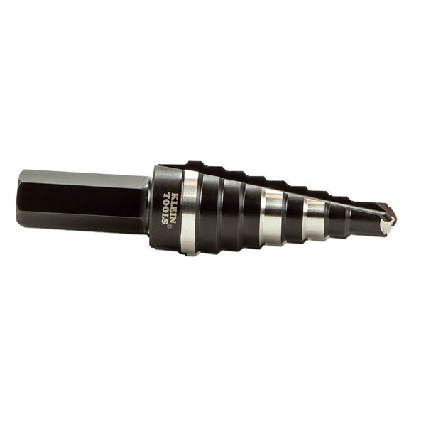Step Drill Bit Double Fluted #3, 1/4 to 3/4-Inch