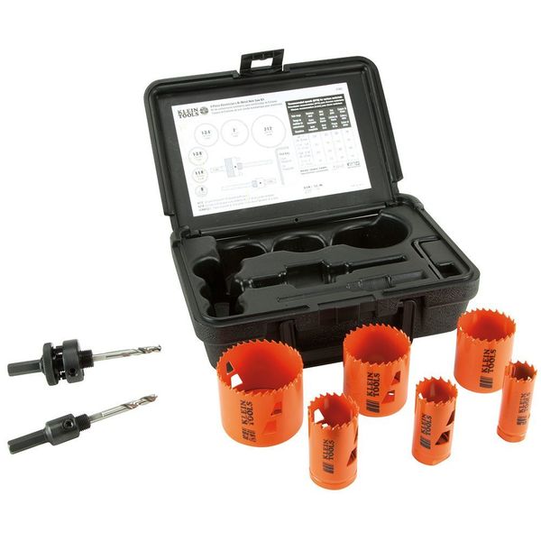 Bi-Metal Hole Saw Kit, 8-Piece