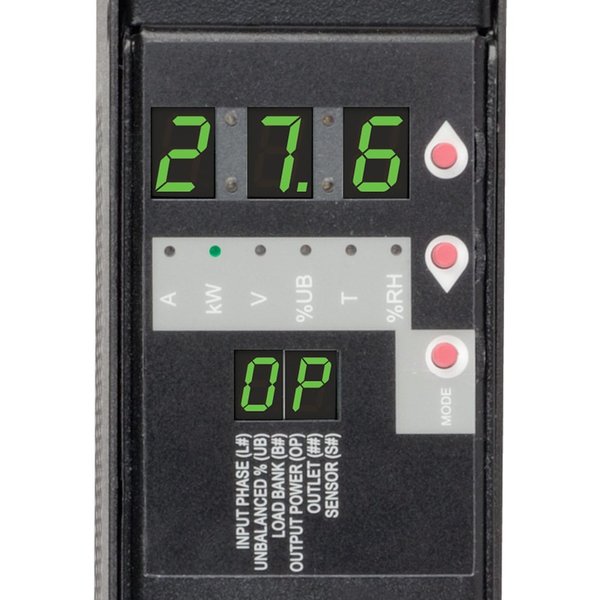 PDU, 3-Ph, Switched, 27.6kW, 24 C13, 6 C19, 0U