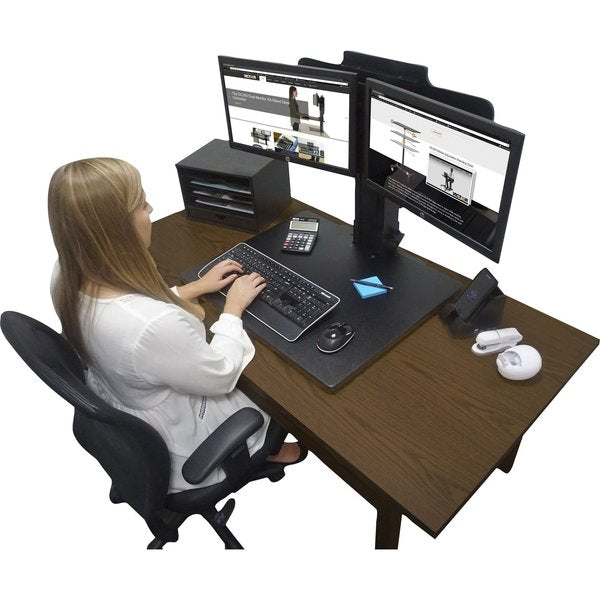 Standing Desk, Dual Monitor, Manual